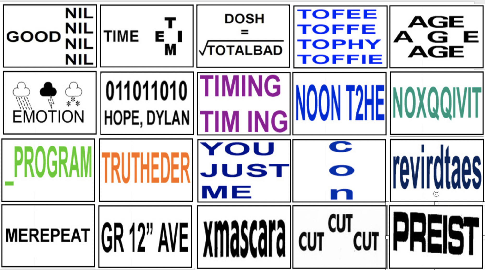 dingbats image